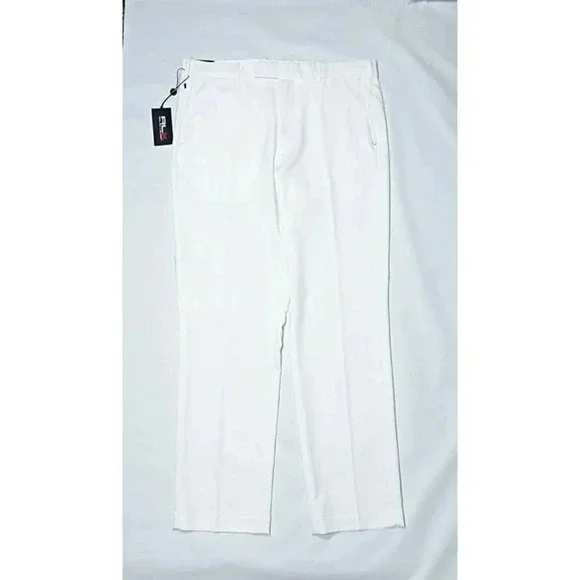RLX Ralph Lauren Men's Tailored Fit Performance Twill Pants White Size 36 x 32 - Picture 3 of 8